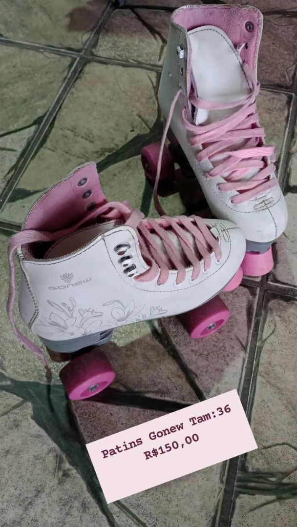 Patins Gonew Feminino - Tamanho:36 36 - Usado