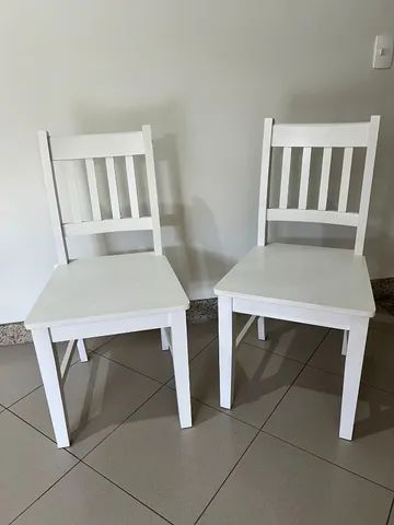 2 cadeiras de madeira Tok Stok com almofada - Foto 2
