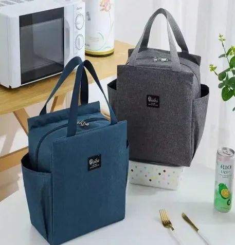 Bolsa térmica quente e frio marmita Fitness Academia trabalho pequena impermeável z842
