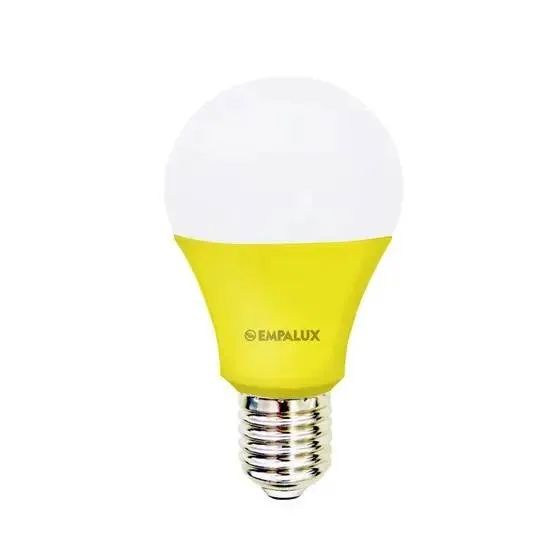 Lâmpadas Led 10w Bivolt E27 Empalux cores azul, amarela ou vermelha - Foto 5