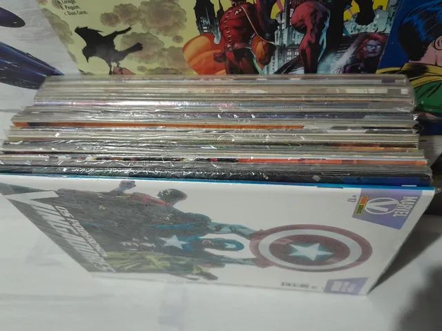 Colecao os poderosos vingadores 94 edcs - Foto 3