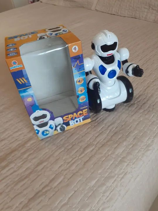 Robô Spacebot - Brinquedo Eletrônico Interativo - Foto 4