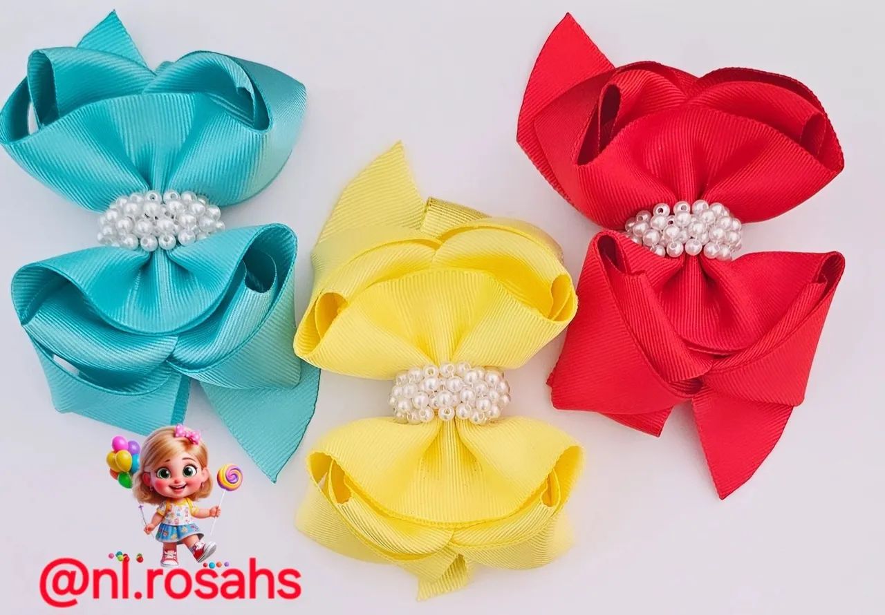 Laços infantis  - Foto 3