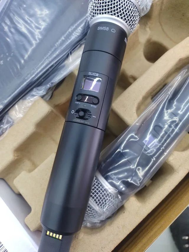 Mic Shure Duplo SLXD24DBR/SM58 L55 (NA Loja) - Foto 3