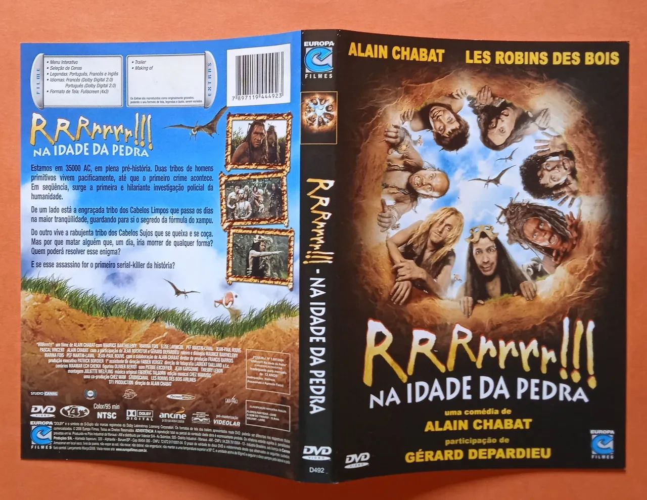 Dvd Na Idade da Pedra - Alain Chabat (Capa Simples) - Foto 3