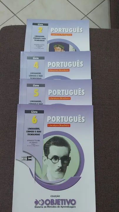 Kit livros de português 