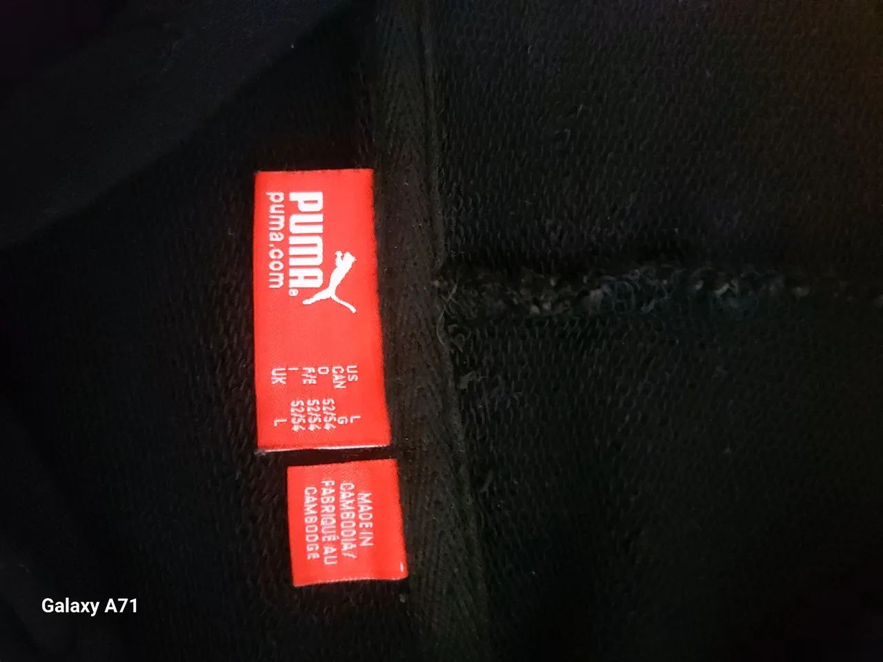 Casaco Puma Preto com Capuz - Foto 2