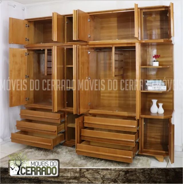 Guarda roupa Triplex 05 Portas + Canto - Foto 4