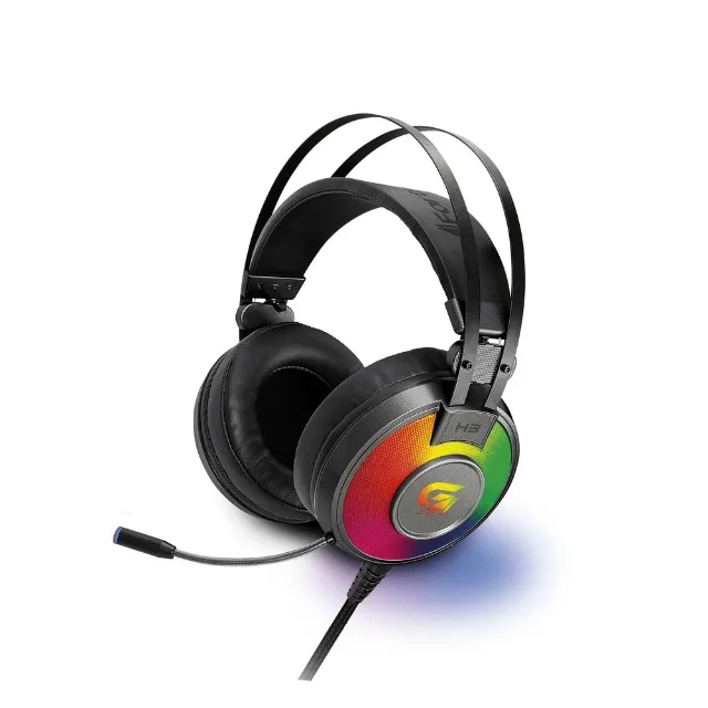 Headset Gamer Fortrek PRO H3 Plus Led RGB Surround 7.1 USB - WZetta