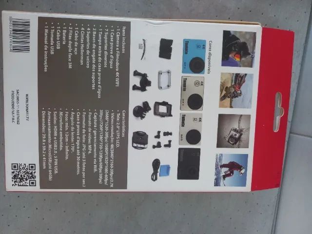 CAMERA E FILMADORA 4K E WIFI - Foto 5