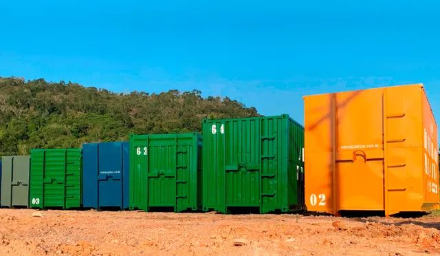 Caçamba Container Roll On Roll Off