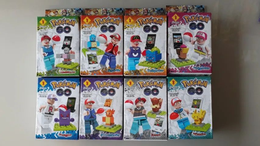 Lote de bonecos compatíveis Lego