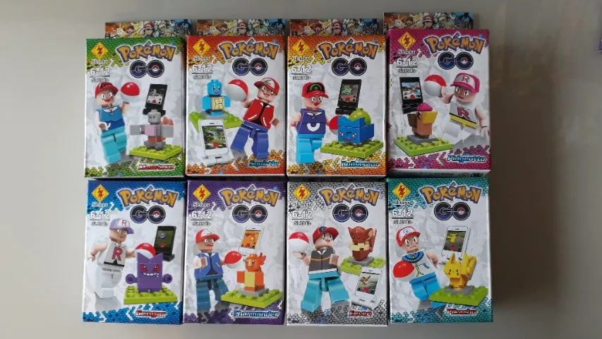 Lote de bonecos compatíveis Lego