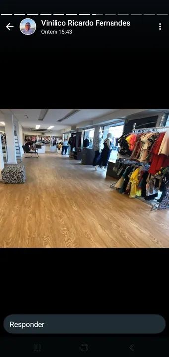Trabalho com assentamento de piso vinilico - Foto 4