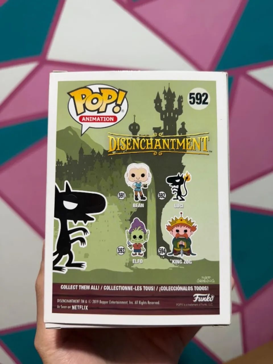 NOVO E RARO Funko Pop Luci Desencanto c/ protetor  - Foto 5