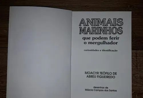 Livro Animais Marinhos Que Podem Ferir o Mergulhador - Foto 2