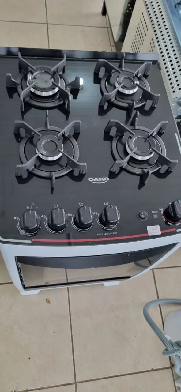 Fogão Dako 4 Bocas Branco - Usado  - Foto 2