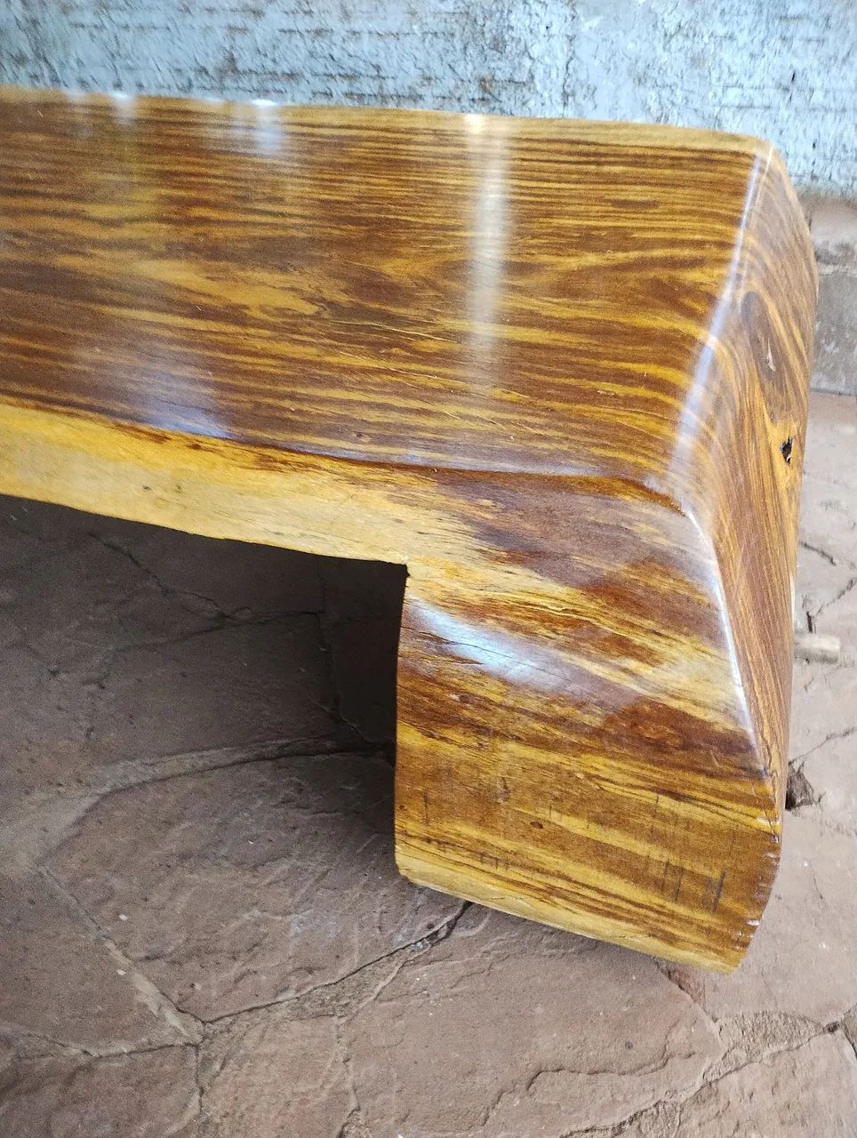 Mesa de Madeira Maciça Rústica Exclusiva - Foto 3
