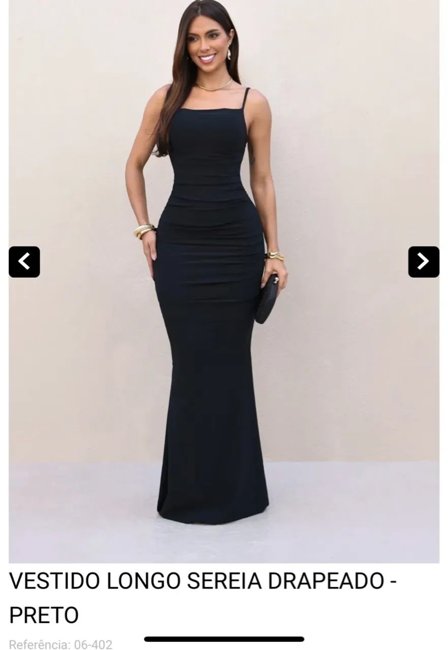 VESTIDO LONGO SEREIA