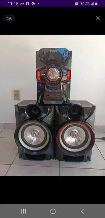 VENDO SOM MINI SYSTEM SAMSUNG 700w RMS CD , MP3 e USB - Foto 3