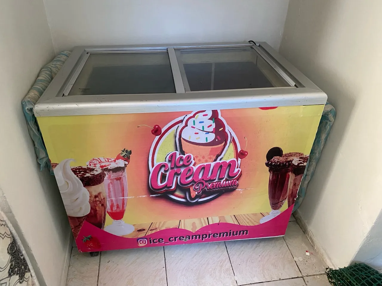Freezer horizontal para sorvete - Ice Cream Premium