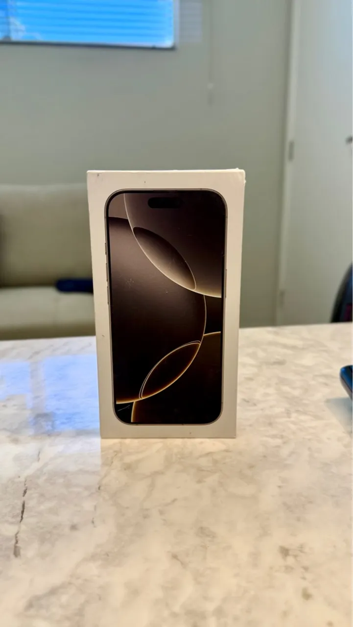 iPhone 16 pro 128g novo