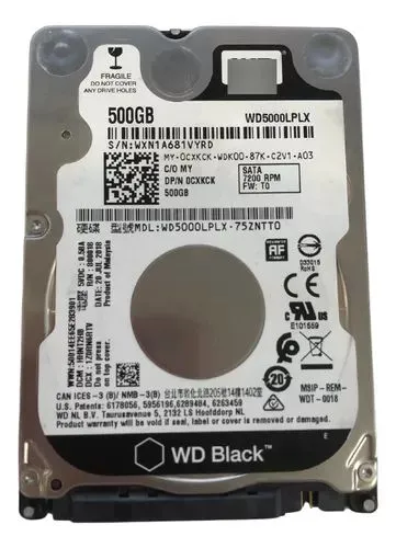 HD 500GB Com Windows