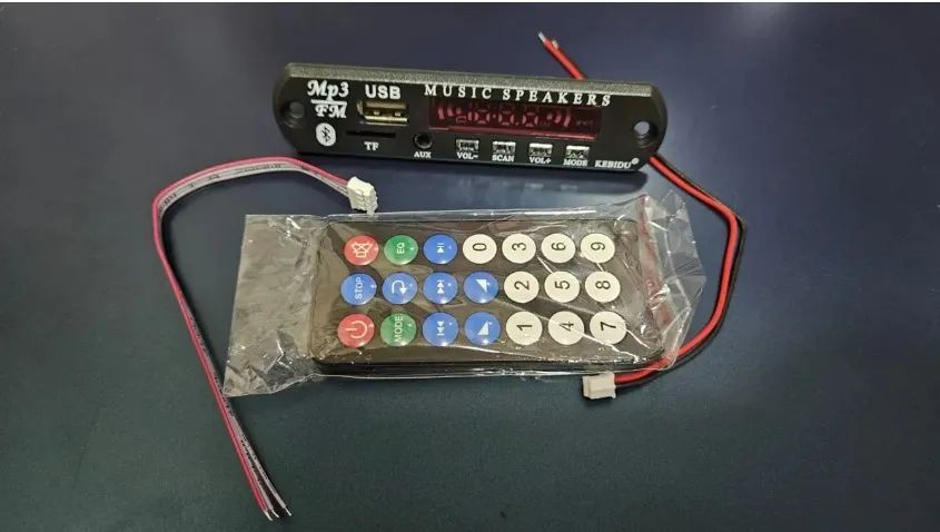 Placa Decodificadora Mp3 Bluetooth Usb Sd Kebidu - Foto 2