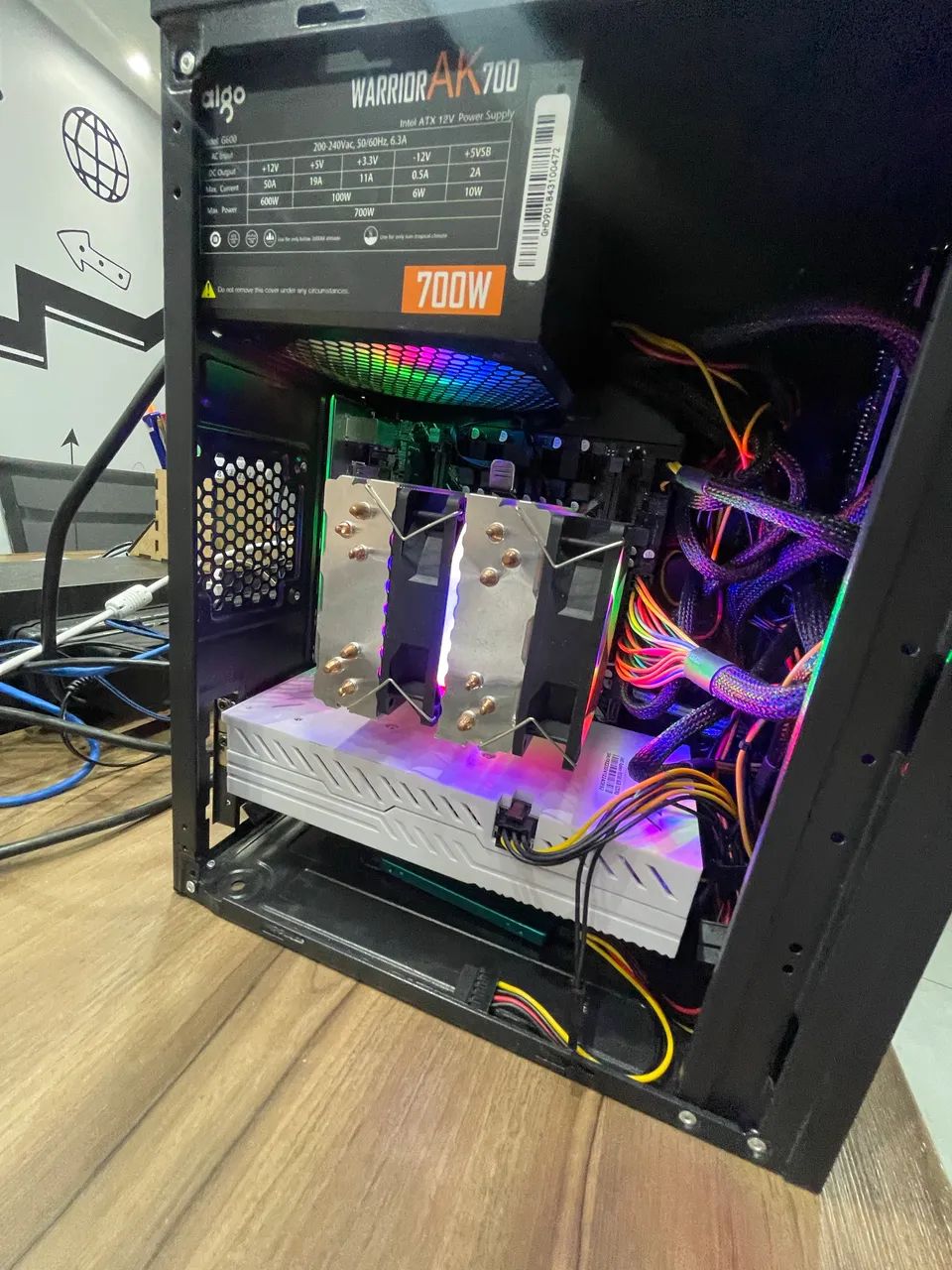 XEON 2680v4 Rx 580 1Tb SSd 16Gb Ram Ddr4 Fonte 700W - Foto 5