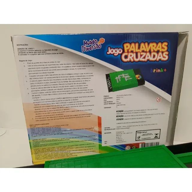 Jogo Palavras Cruzadas brink+ - Foto 2