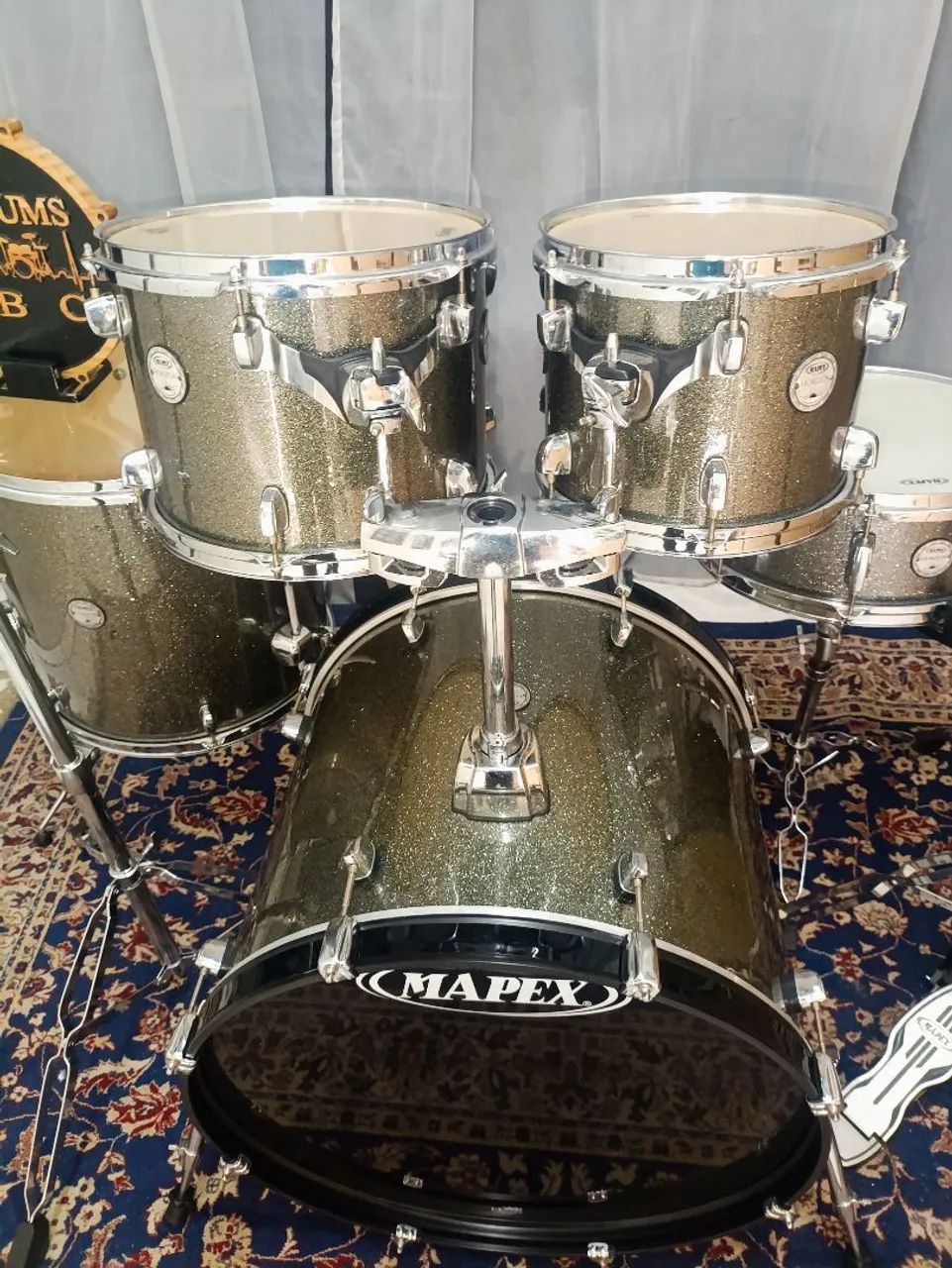 Bateria Mapex horizon com visual moderno e som imponente - Foto 3