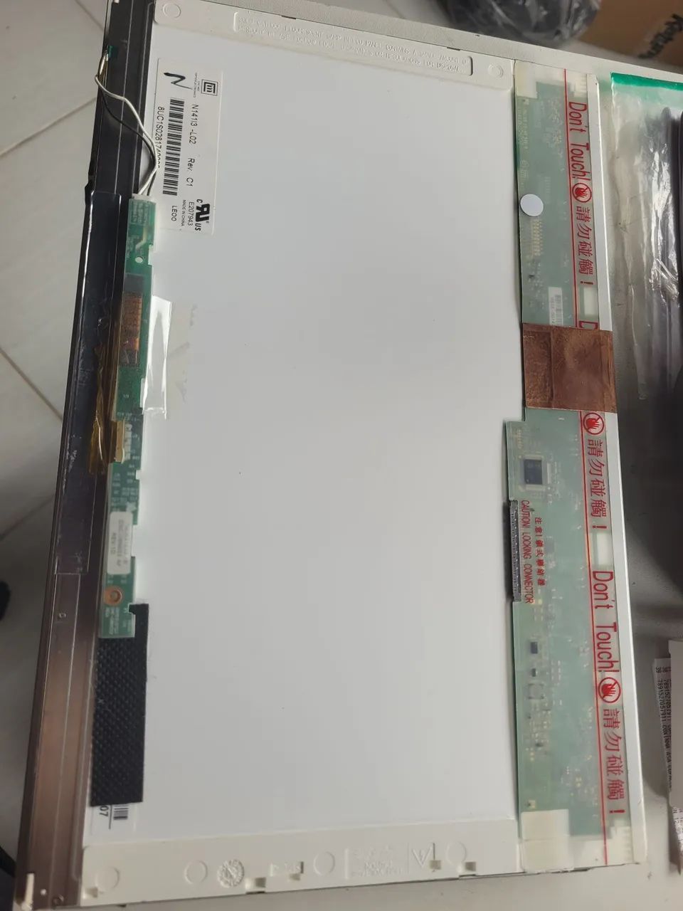 Tela notebook 14.1 lcd n141i3 l02 c1 positivo itautec cce etc inverter separado