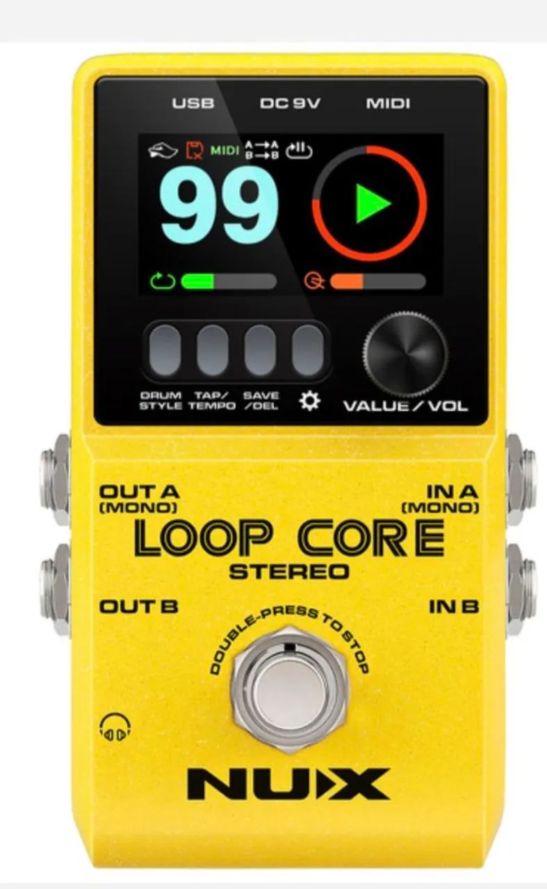 NUX Loop Core Stereo - Pedal de Loop 