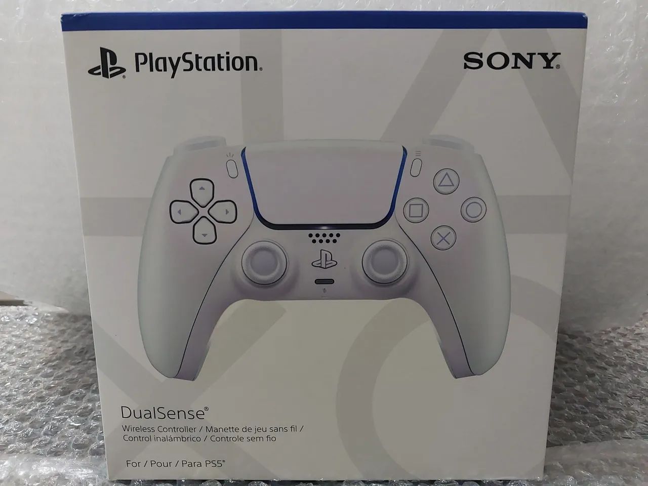 Sony Dualsense Chroma Pearl - Sem Fio - Original - Novo e Lacrado