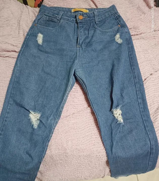 Calça Jeans Destroyed