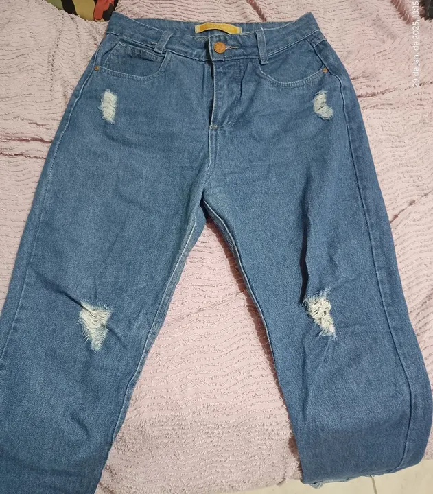 Calça Jeans Destroyed