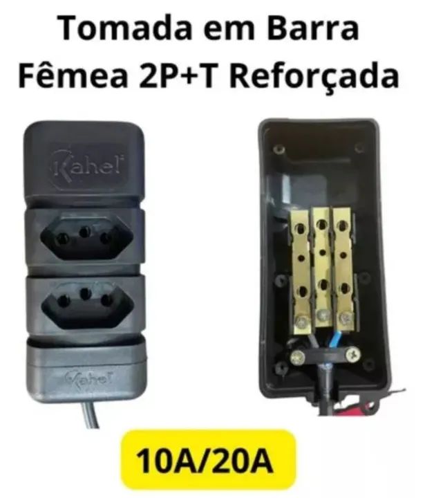 Extensão Elétrica 30 metros PP 2x1.0mm - Grossa Reforçada Bivolt - Pronta Entrega - Foto 6