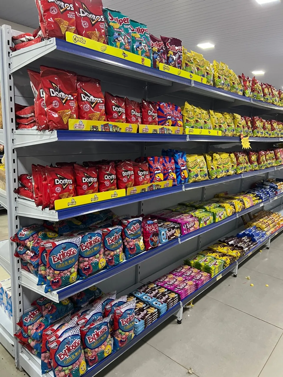 Vendo Mercado em funcionamento
