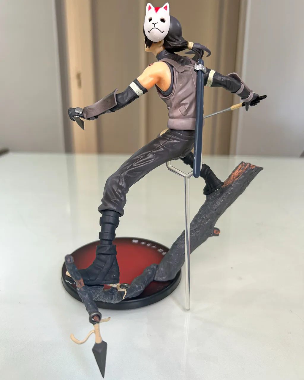 Boneco Itachi Uchiha Anbu + Quadro - Foto 3