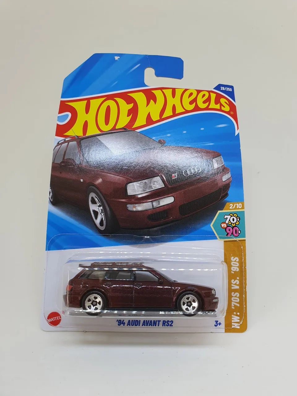 Hot Wheels 94 Audi Avant RS2 vinho