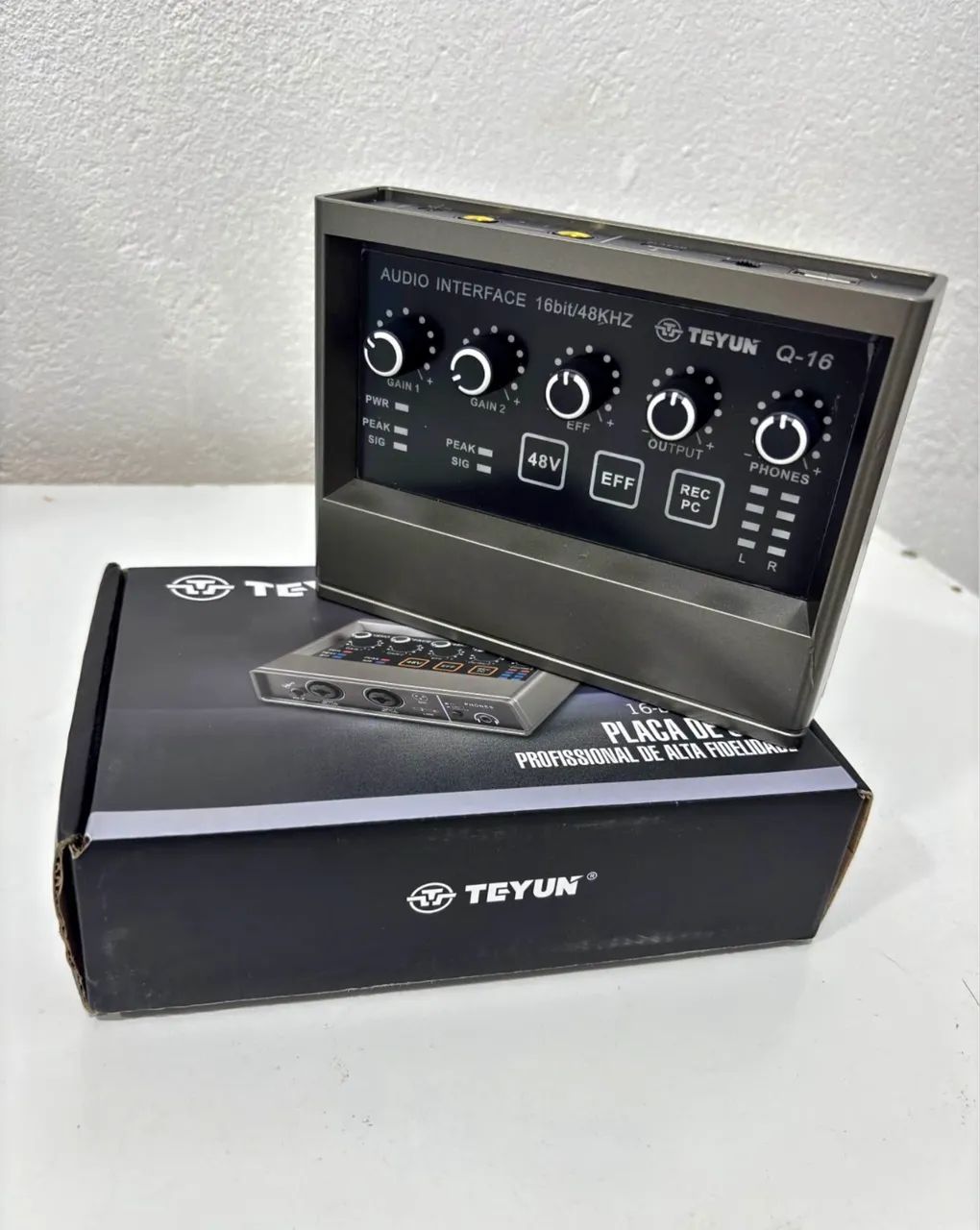Interface de áudio Teyun Q16