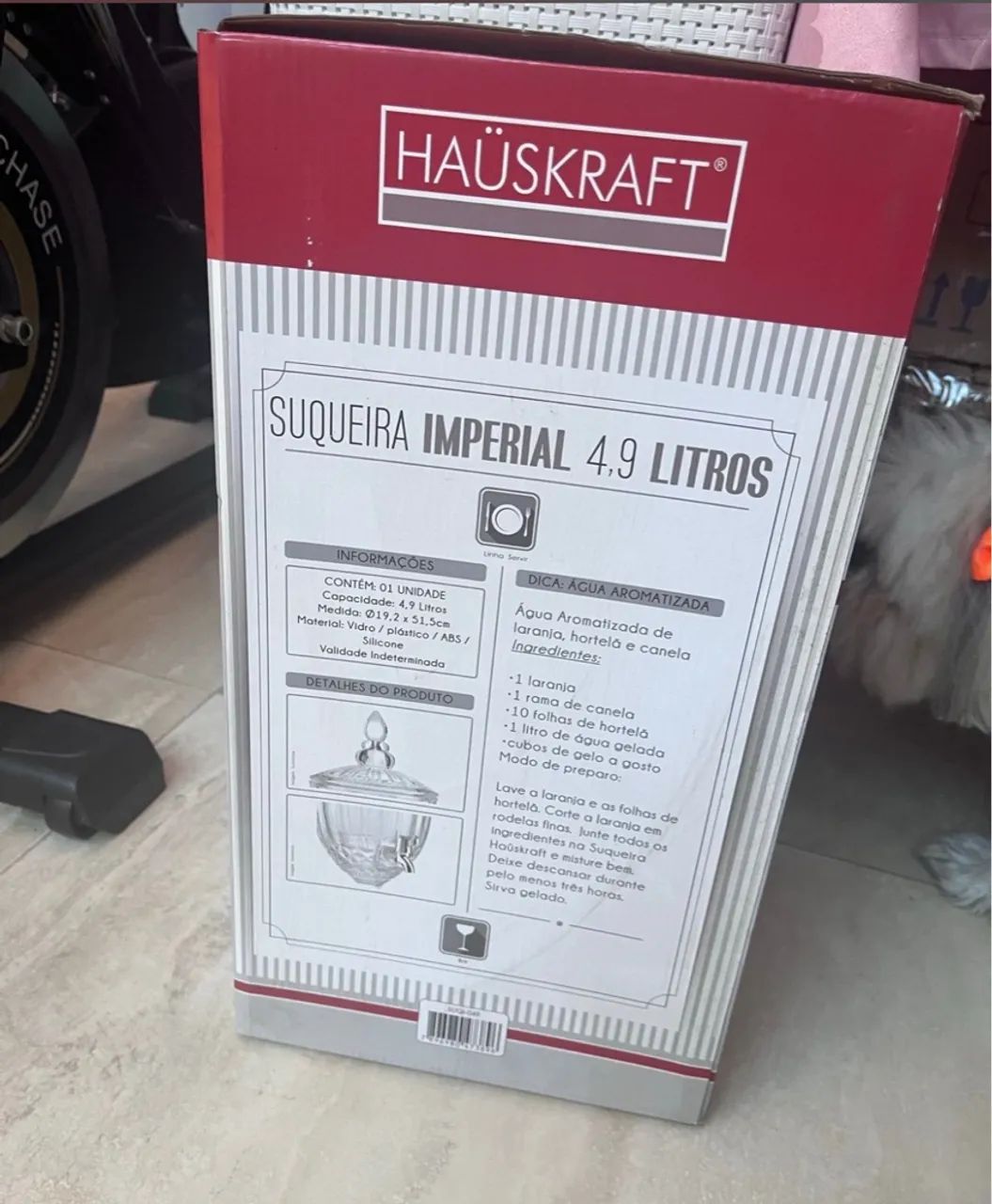 Suqueira Imperial Hauskraft 4,9 Litros - Foto 2