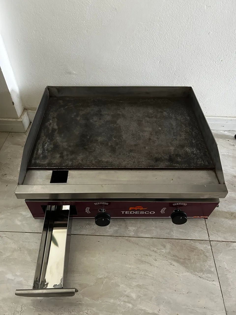 Chapa Tedesco BG62G a gás!