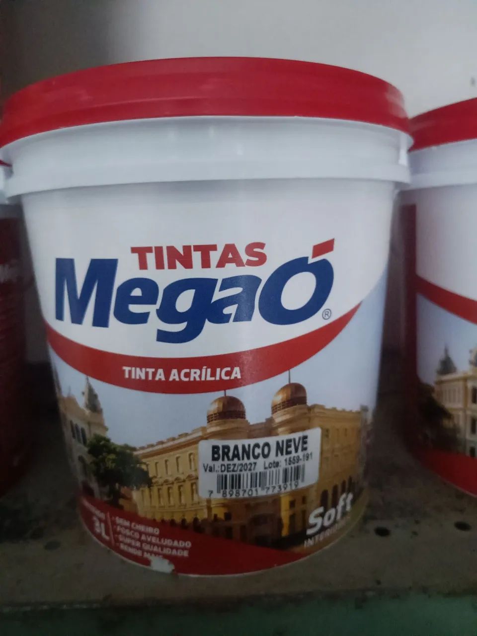 Tinta mega ó soft 3 litros loja física 