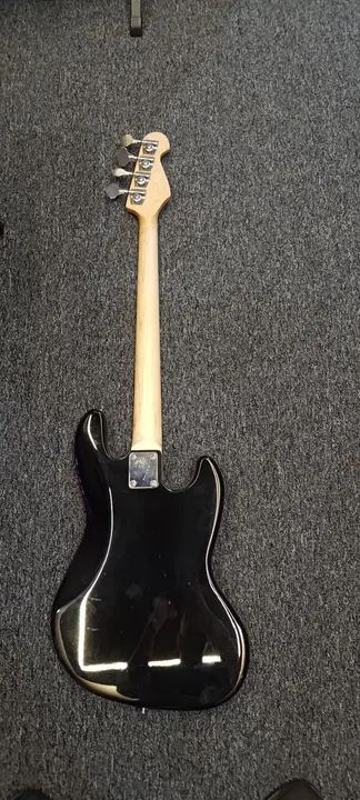 Baixo Elétrico Preto Canhoto Phoenix com Bag - Foto 2