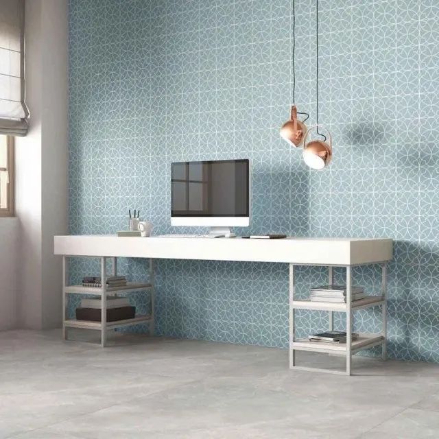 Piso Porcelanato Dolmen Cinza Acetinado Retificado Eliane 90 x 90cm - Foto 6