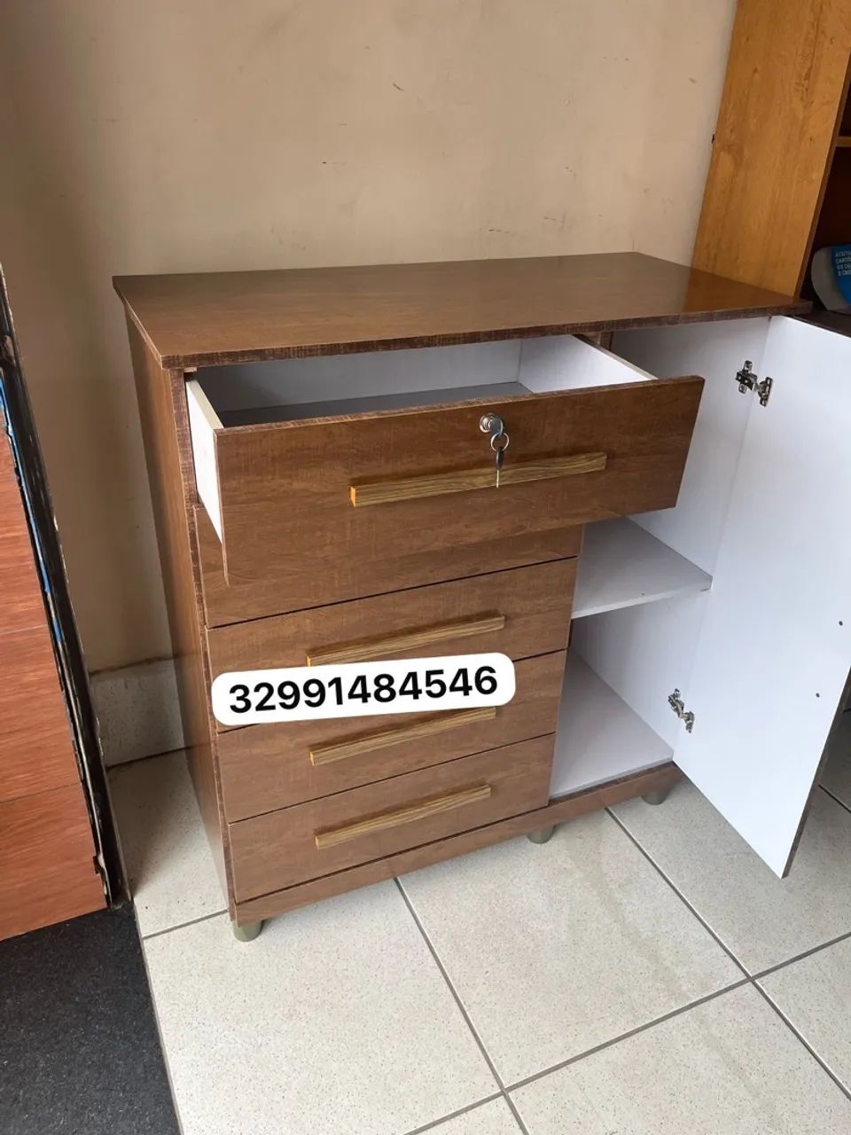 Cômoda de 5 Gavetas Preço de Fábrica  - Foto 5