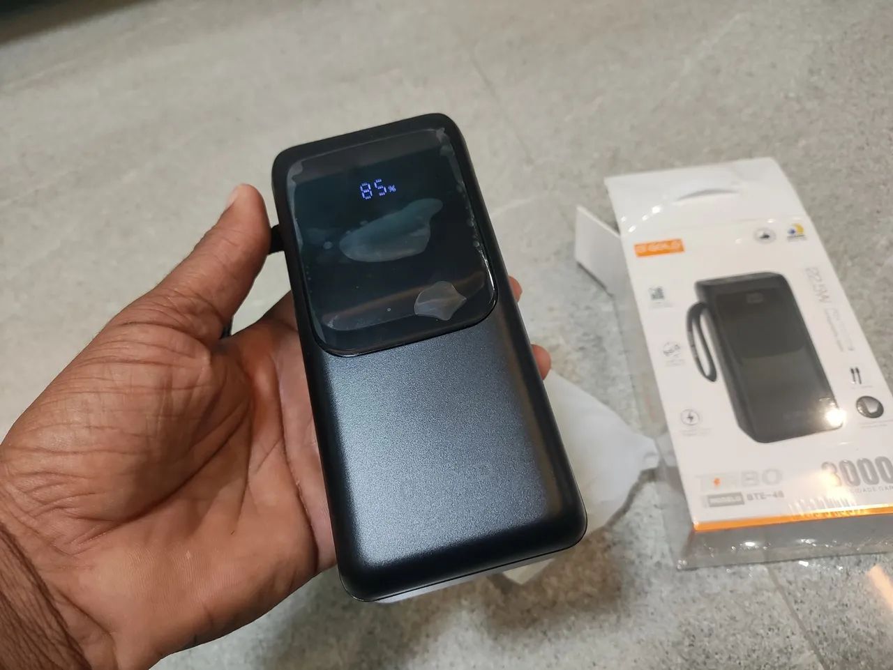 Carregador portátil Gold 30.000mah - preço final