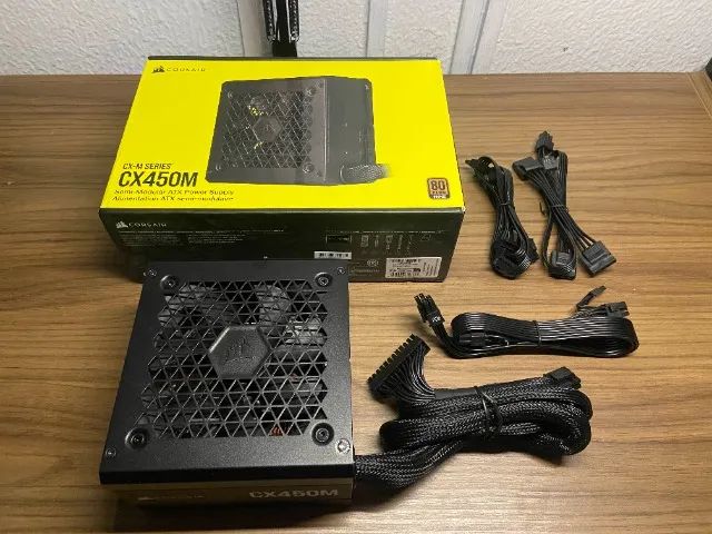 Fonte Corsair CX450M Semi Modular - Foto 3