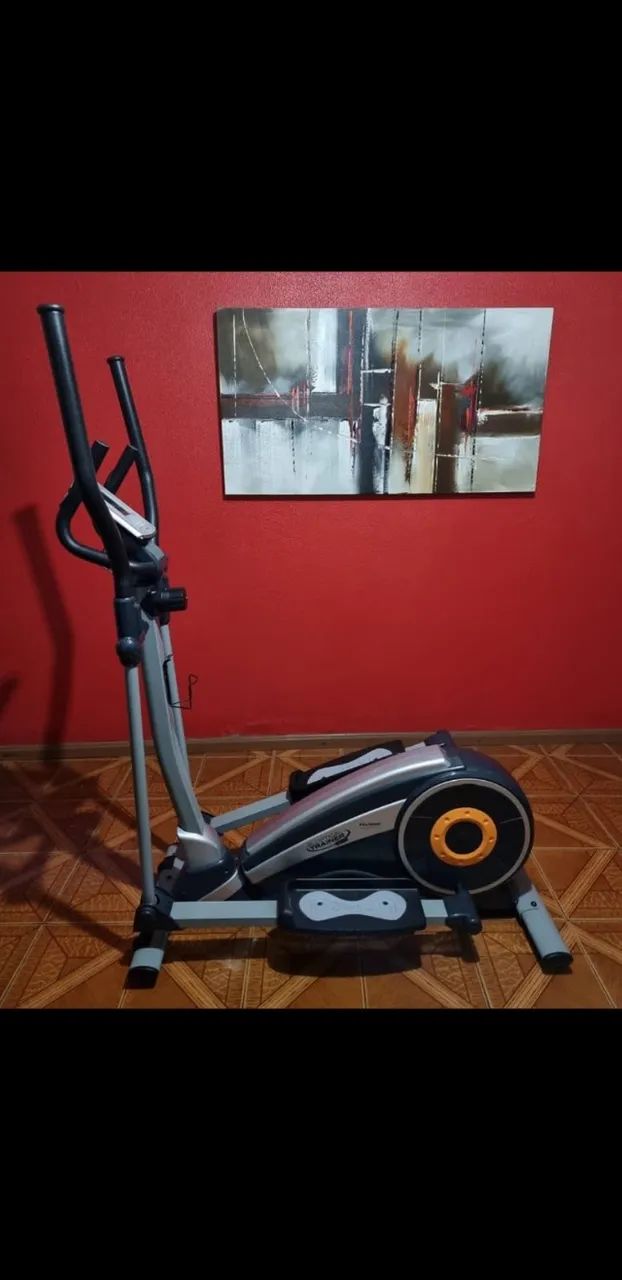 BARBADA! Elíptico Magnético Semi Profissional - Ótimo Estado - Foto 2